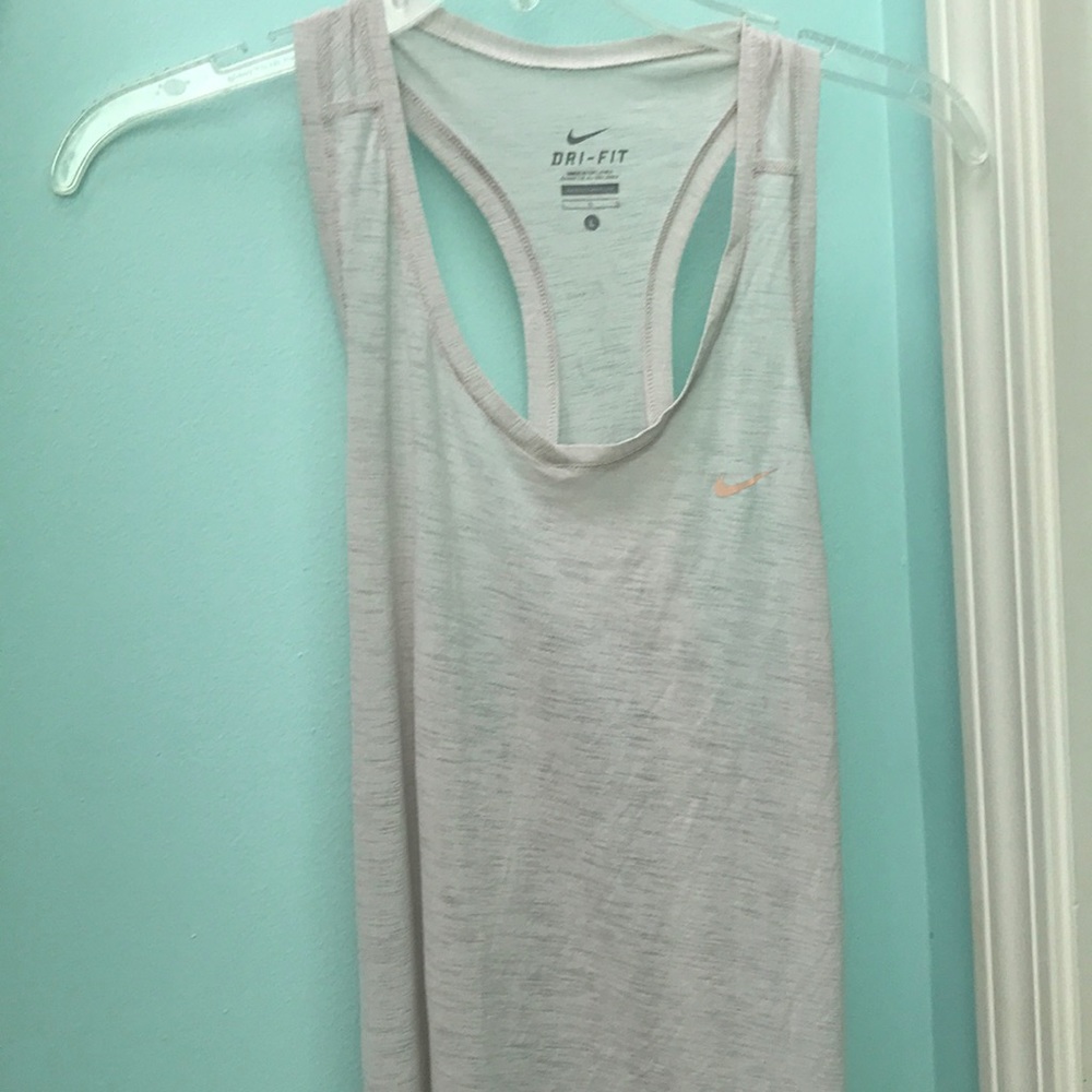 Gray Nike Dri-Fit tank size Large